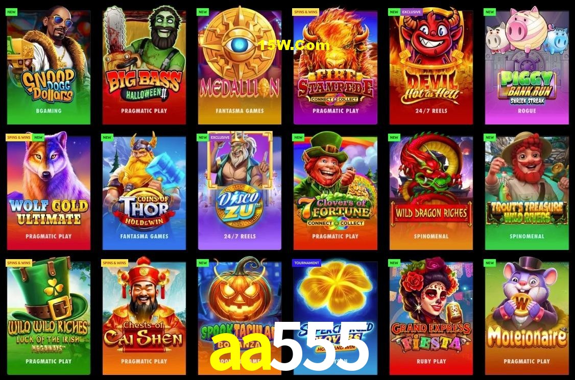 Game Providers aa555